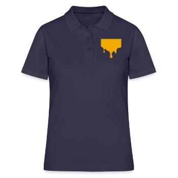miel - Polo Femme - bleu marine - Devant - Ailine (174cm)