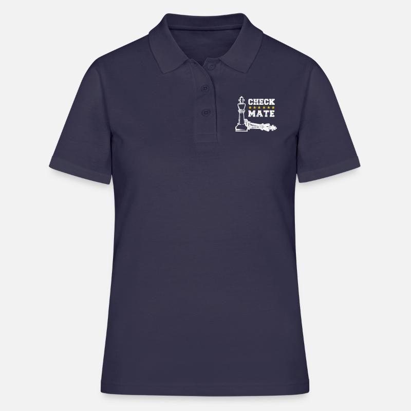 Chess Chess checkmate - Women's Polo Shirt - navy