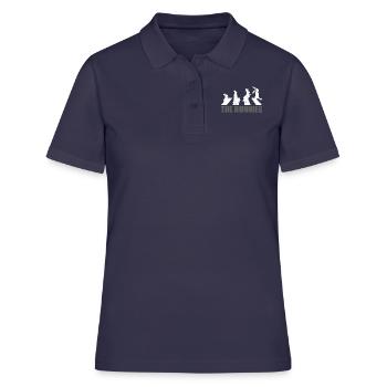 Lapin lapin - Polo Femme - bleu marine - Devant - Ailine (174cm)