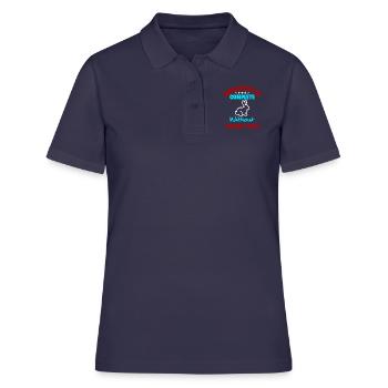 Lapin lapin - Polo Femme - bleu marine - Devant - Ailine (174cm)