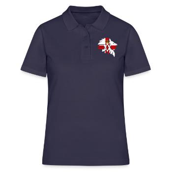 Irlande du Nord - Polo Femme - bleu marine - Devant - Ailine (174cm)