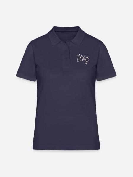 Jesus - Frauen Polo Shirt - Navy
