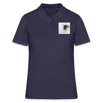 Dicker Brummer - Frauen Polo Shirt - Navy - Vorne - Ailine (174cm)