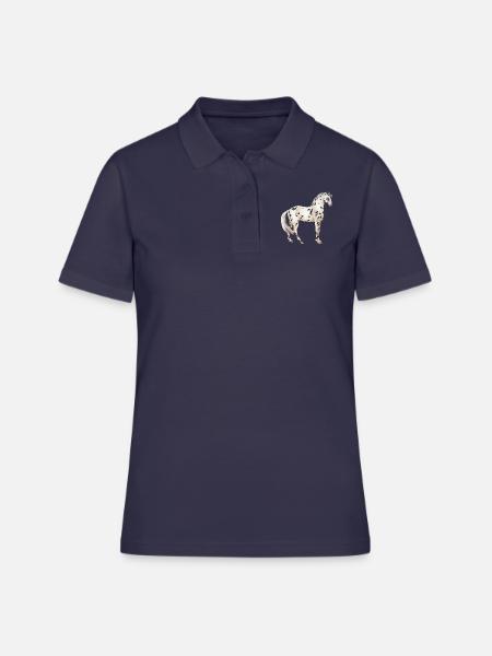 Knabstrupper - Frauen Polo Shirt - Navy
