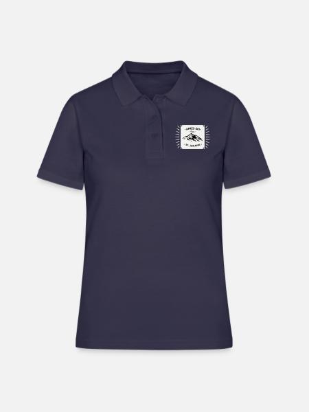 Après-Ski St. Johann - Polo Femme - bleu marine