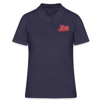 intruder hacker eindringling clan sticker computer - Frauen Polo Shirt - Navy - Vorne - Ailine (174cm)