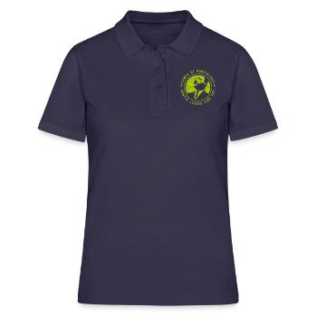 Journée Martin Luther King - Polo Femme - bleu marine - Devant - Ailine (174cm)