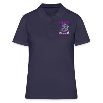Karneval - Frauen Polo Shirt - Navy - Vorne - Ailine (174cm)