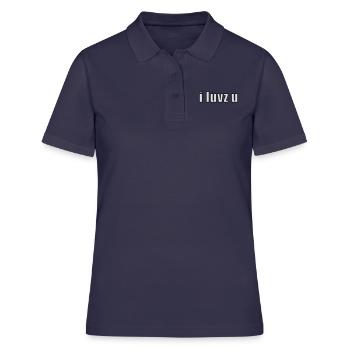 i luvz u - Polo Femme - bleu marine - Devant - Ailine (174cm)