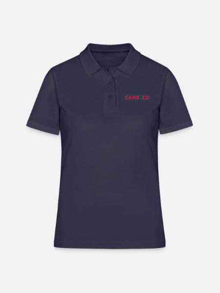 Caine & Co - Frauen Polo Shirt - Navy