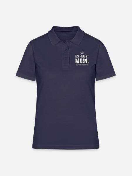 MOIN - Frauen Polo Shirt - Navy