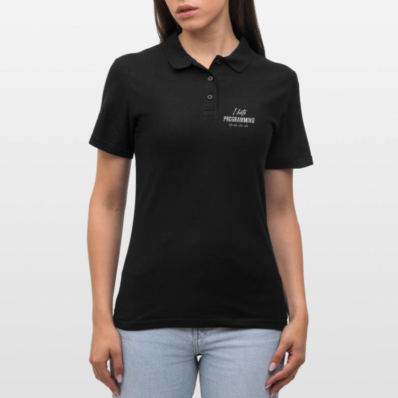 Informatiker Programmer Programming Coding Sprüche Frauen Polo Shirt