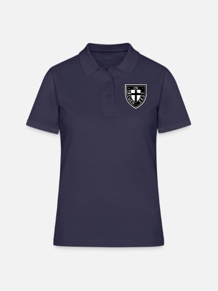 IN TREUEN FEST 1 - Frauen Polo Shirt - Navy