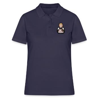 UndersvikStinta - Polo Femme - bleu marine - Devant - Ailine (174cm)