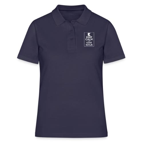 Keep Calm And Code Kotlin - Women's Polo Shirt