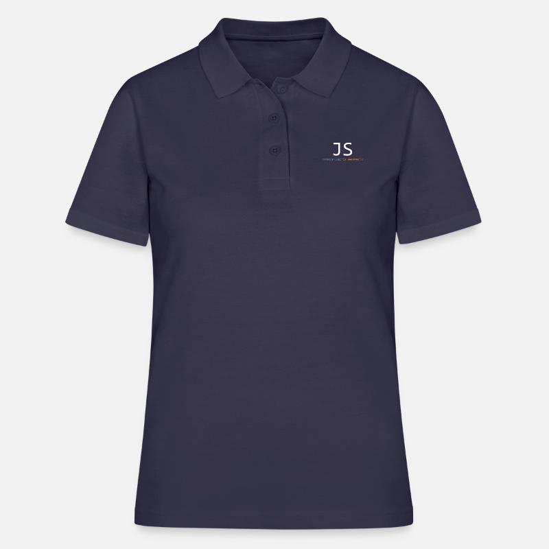JavaScript is awesome - Women's Polo Shirt - navy