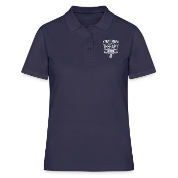 Rhodesian Ridgeback - Polo Femme - bleu marine - Devant - Ailine (174cm)