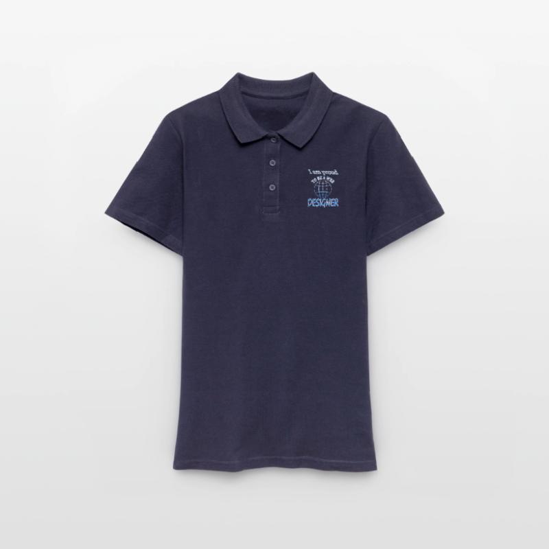Web-designer Sofware Internet Website Geschenkidee Frauen Polo Shirt