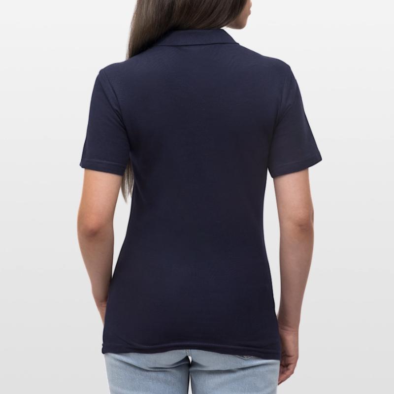 While Not Dead Eat Programmeur de code Sleep Hacker Polo Femme