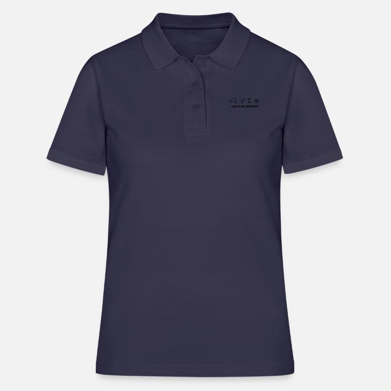 I Ate Some Pie - Mathematician Gift Math Nerd - Women's Polo Shirt - navy