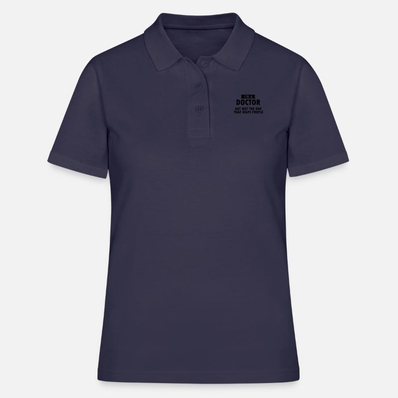 Mathématicien Docktor Docktor Mathe Student - Polo Femme - bleu marine