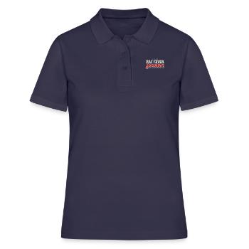 Chemise de survivant du rhume des foins Cadeau - Polo Femme - bleu marine - Devant - Ailine (174cm)