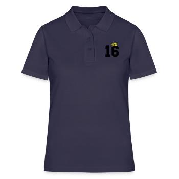 16 couronne - Polo Femme - bleu marine - Devant - Ailine (174cm)