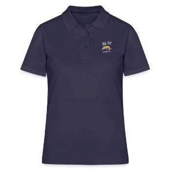 Grisons Suisse randonnée et ski - Polo Femme - bleu marine - Devant - Ailine (174cm)