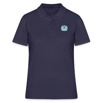monstre - Polo Femme - bleu marine - Devant - Ailine (174cm)