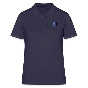 coureurs - Polo Femme - bleu marine - Devant - Ailine (174cm)