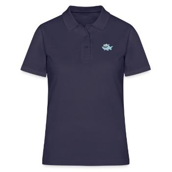 piranha 02 - Polo Femme - bleu marine - Devant - Ailine (174cm)