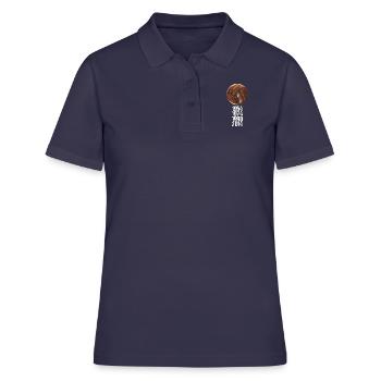 Cadeau de marchandise Football Fan Tradition - Polo Femme - bleu marine - Devant - Ailine (174cm)