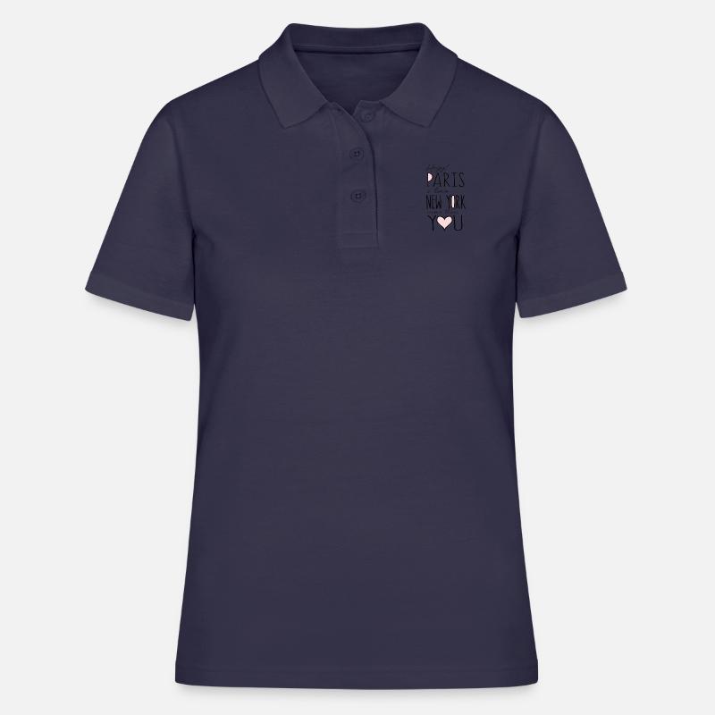 Paris - Women's Polo Shirt - navy