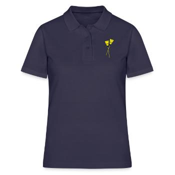 balais double1 - Polo Femme - bleu marine - Devant - Ailine (174cm)