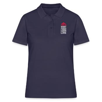 À quoi ressemblent les gagnants - Polo Femme - bleu marine - Devant - Ailine (174cm)