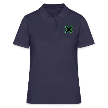 Passez au niveau supérieur - Polo Femme - bleu marine - Devant - Ailine (174cm)