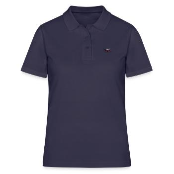 Dampflok 50 3501 - Frauen Polo Shirt - Navy - Vorne - Ailine (174cm)