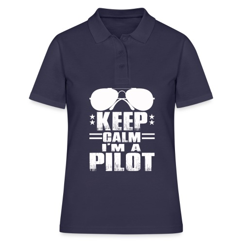 I am Pilot-Ich bin Pilot - Frauen Polo Shirt