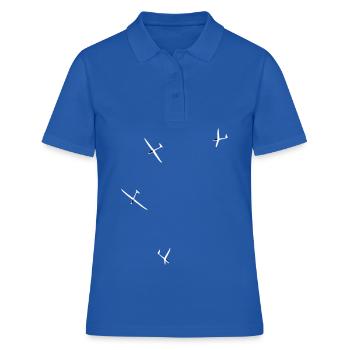 Planeur Vol à voile Planeur - Polo Femme - bleu royal - Devant - Ailine (174cm)