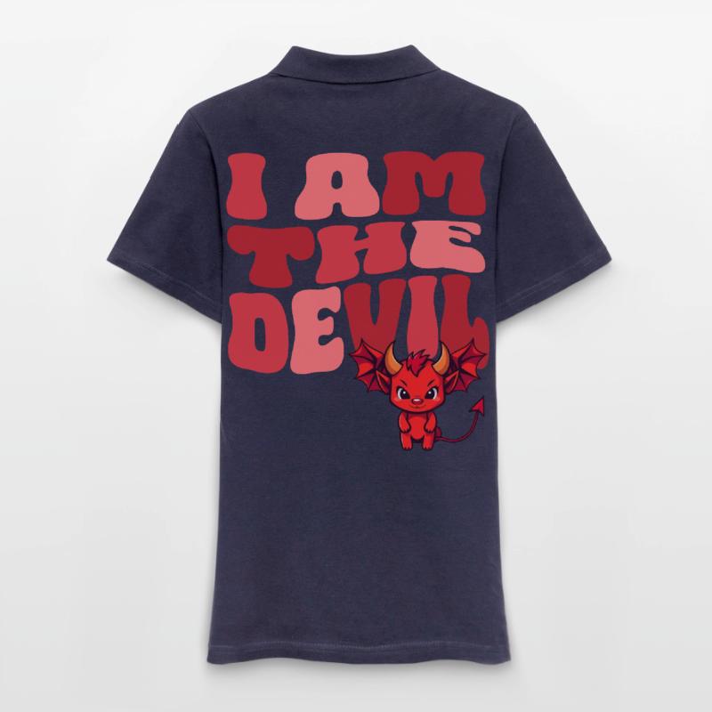 Devil Little Devil Devil Devil Woman Devil Guy Women's Polo Shirt