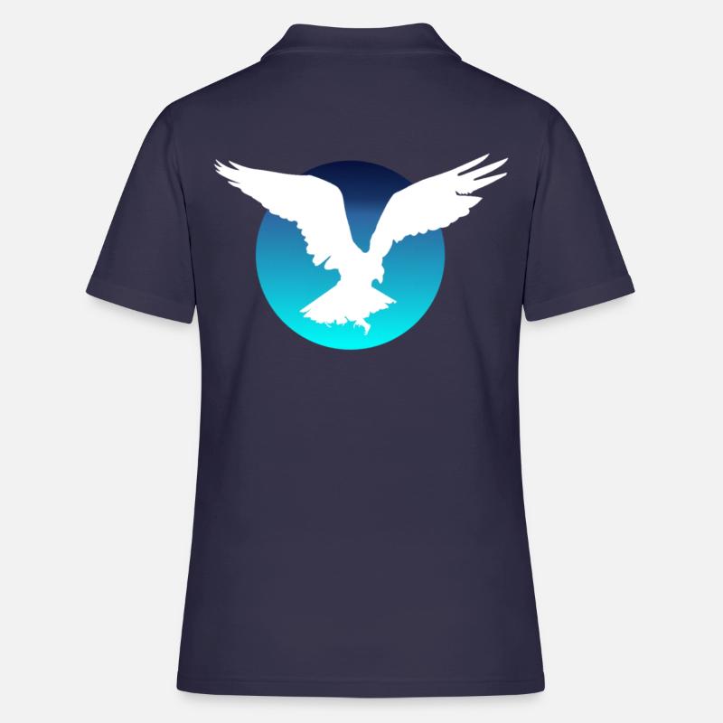 Flying Eagle - Women's Polo Shirt - navy