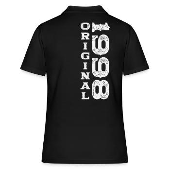 Né 1998 25ème anniversaire Cadeau homme / femme - Polo Femme - noir - Dos - Ailine (174cm)