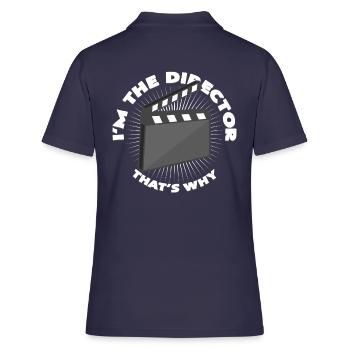 théâtre - Polo Femme - bleu marine - Dos - Ailine (174cm)