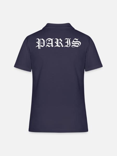 Paris - Frauen Polo Shirt - Navy