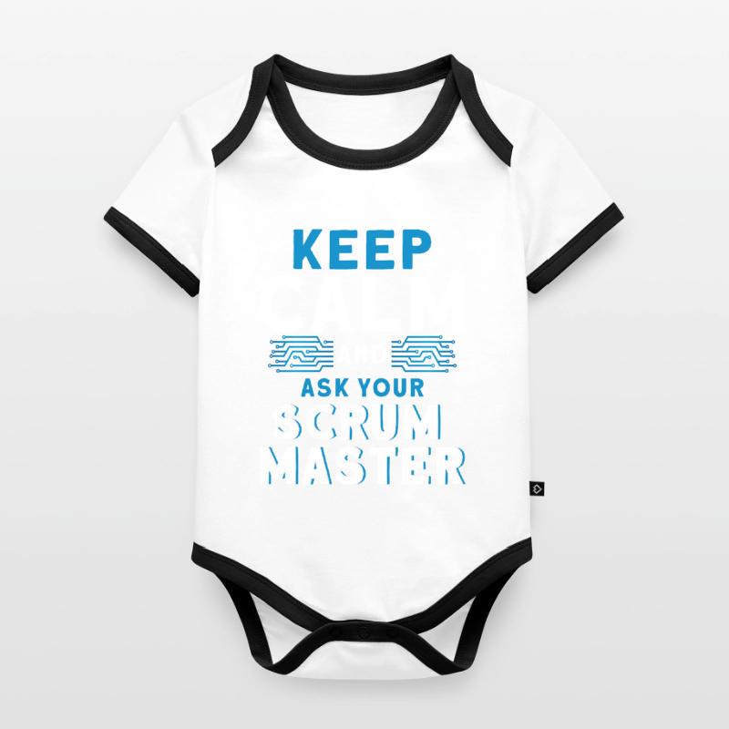 Puppet Chefs Programmer Scrum Master Gift Organic Baby Contrasting Bodysuit
