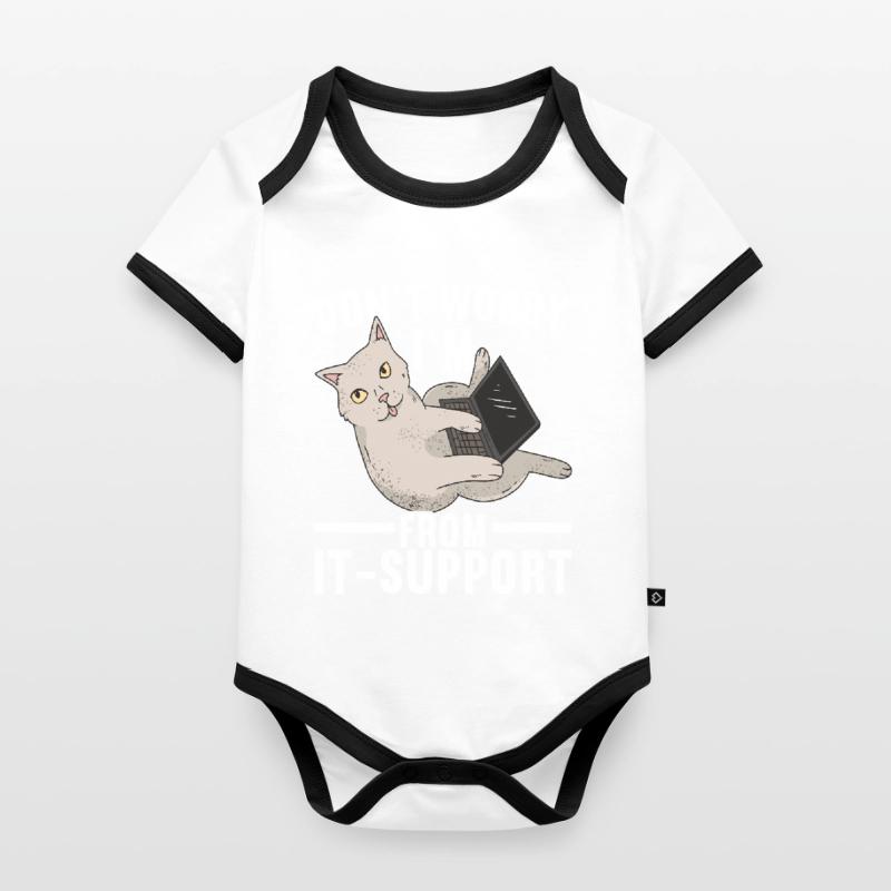 Programmers Programming Computer Scientists Organic Baby Contrasting Bodysuit