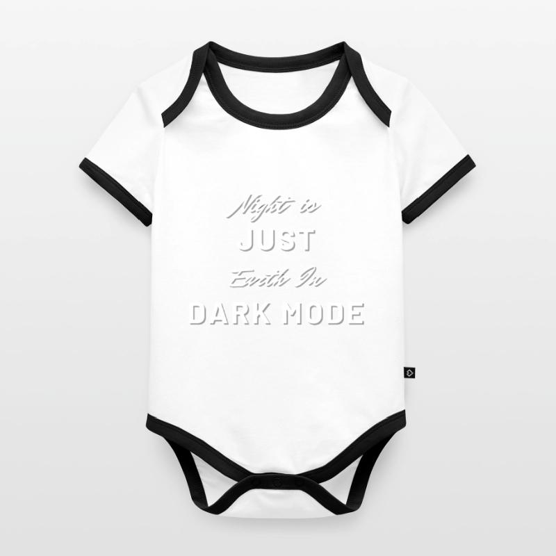 Computer scientist Programmer It Coding Organic Baby Contrasting Bodysuit