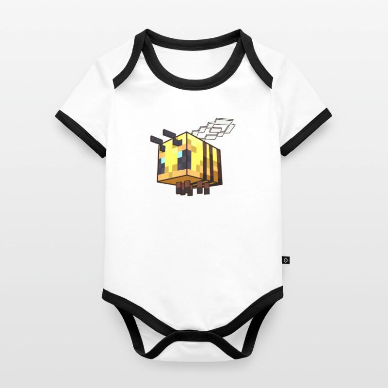 22E65945 E596 4A09 99DD E5FD70B0B6CD Body Bébé bio contrasté manches courtes