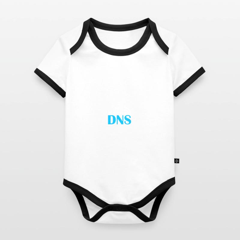 Computer Network Technology Network Engineer Organic Baby Contrasting Bodysuit