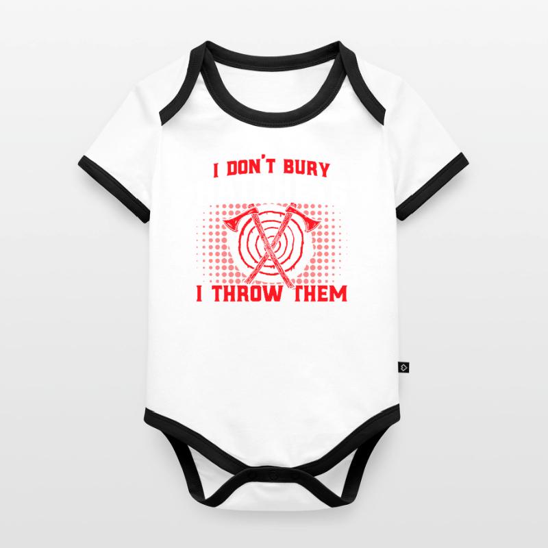Axe Throwing Axe Throwing Competitions Axe Throwing Ges Organic Baby Contrasting Bodysuit